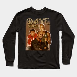 Dave-Chappelle-vintage-transform Long Sleeve T-Shirt